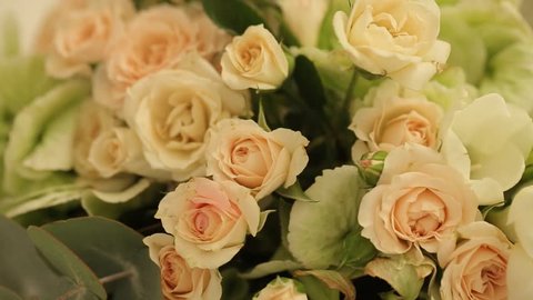 A Large Bouquet Of White Stock Footage Video 100 Royalty Free 15291073 Shutterstock