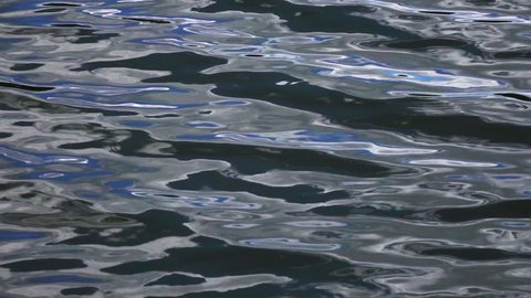 Close up slow motion of ripple on dark water surface. Amazing natural background for excellent intro in hypnotic full HD clip. Liquid mirror with mind bending reflection.