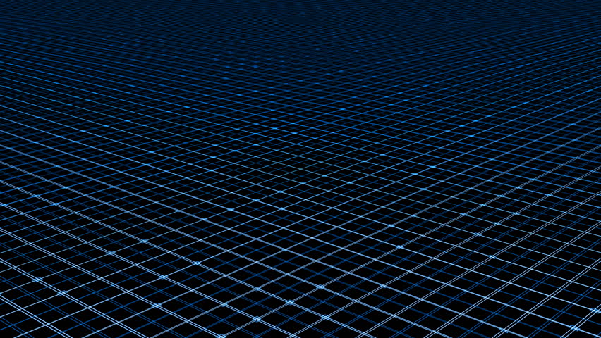 Technology grid animation technology backgorund. Seamless looping video