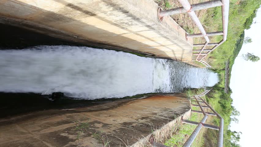 sluice dam in Rayong
