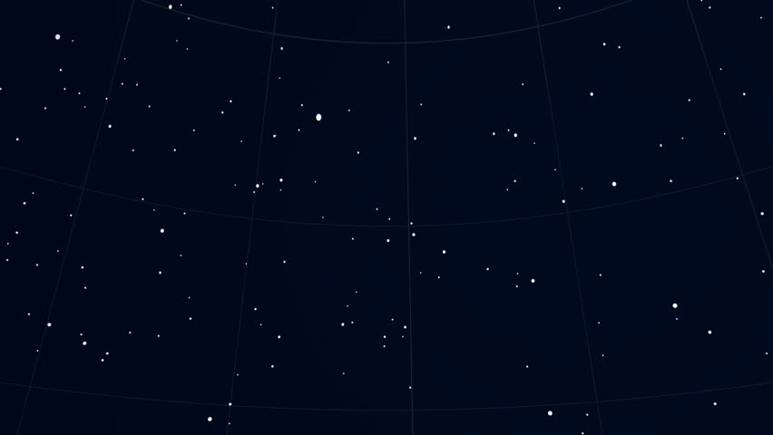 Constellation of Andromeda. Bright stars (up to 6.5M) - vector shapes. Constellation figures and boundaries. Equator, ecliptic and galactic equator reference lines Royalty-Free Stock Footage #19406986