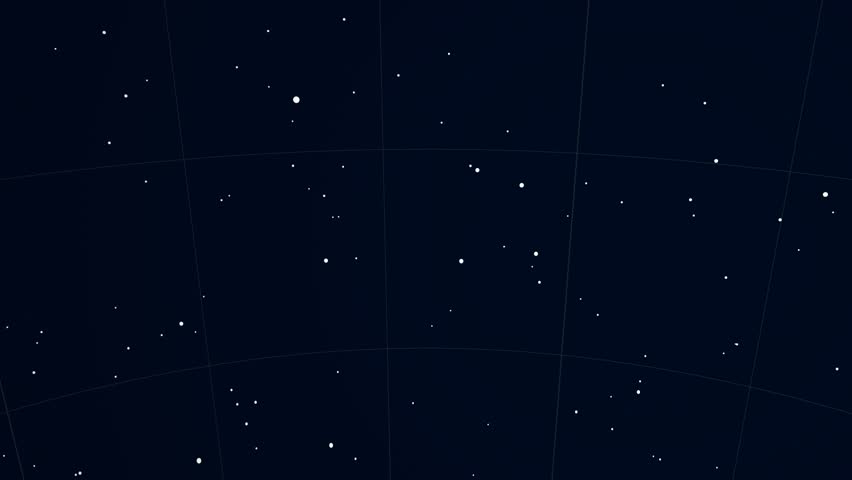 Constellation of Ara. Bright stars (up to 6.5M) - vector shapes. Constellation figures and boundaries. Equator, ecliptic and galactic equator reference lines Royalty-Free Stock Footage #19407040