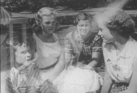 A group of pre-adolescent girls talk about sex in 1953. (1950s)