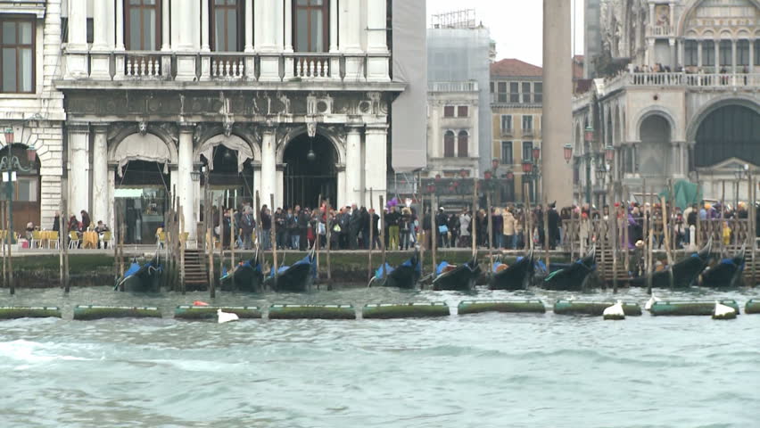 VENICE, ITALY - FEBRUARY 24 2009 Boat trip at Venice 24th of February in Venice,