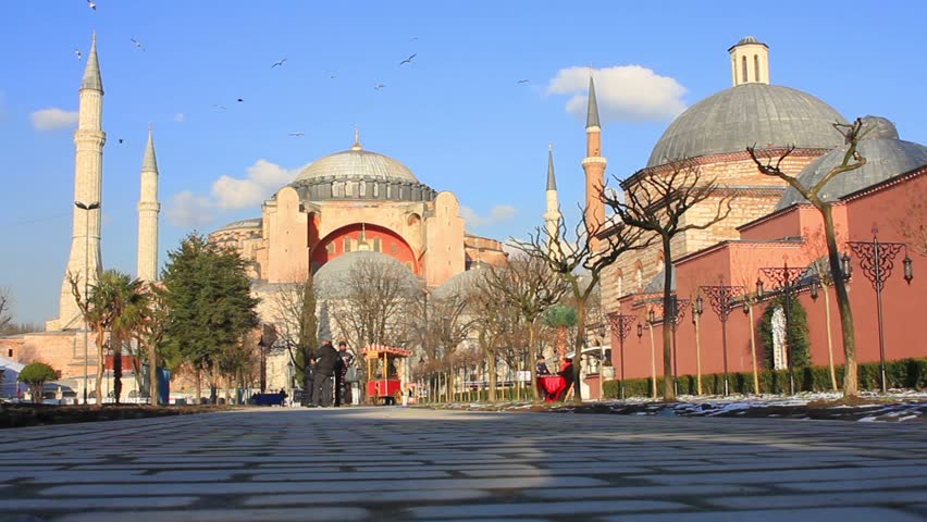 Hagia Sophia is the famous historical building of Istanbul. Now it's a museum as