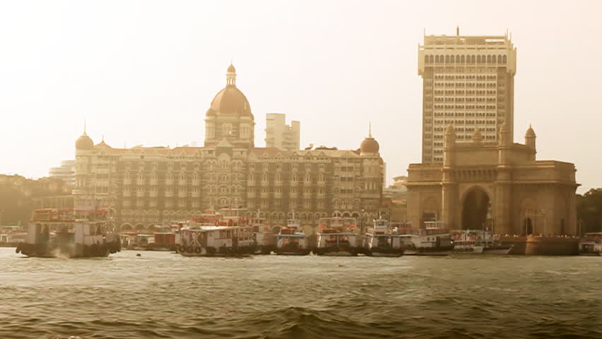 Boat ride leaving Mumbai