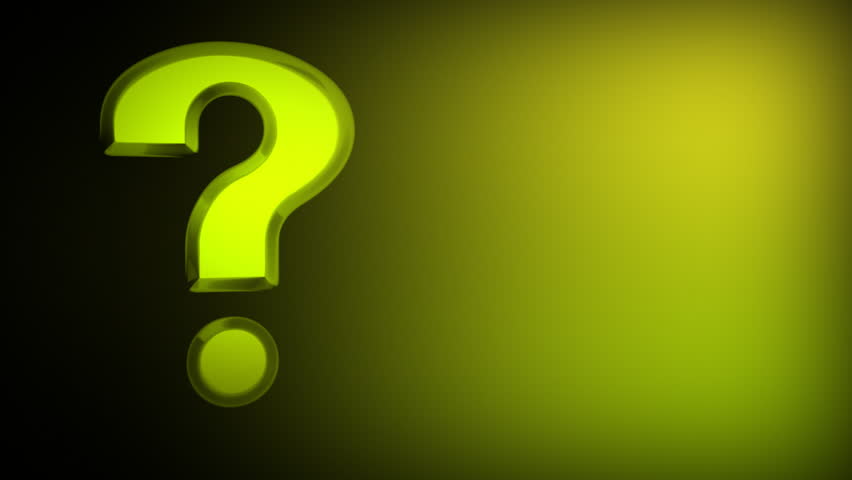 question mark icon - loopable background Stock Footage Video (100%