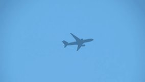 aircraft in flight - full hd video