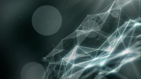 Plexus abstract network titles cinematic background