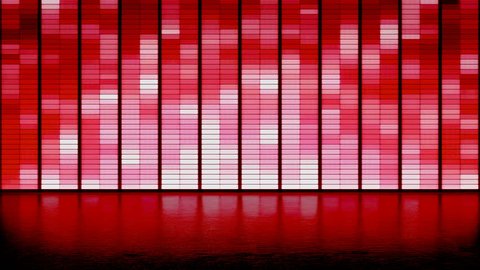 LED panel wall background. club dance