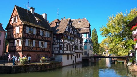 Strasbourg, river, petite France