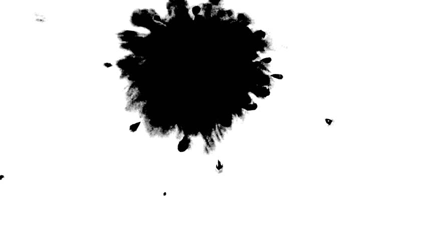 Ink Drop With An Organic Arkivvideomateriale 100 Royaltyfritt Shutterstock