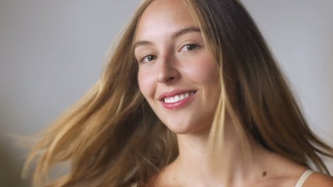 Attractive Young Blonde Woman Long Hair Stock Photo (Edit Now) 252922969
