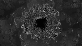 Abstract Metallic Rotating Sphere Animation - Loop - Powered by Shutterstock - Get 15% off with code: PIKWIZARD15