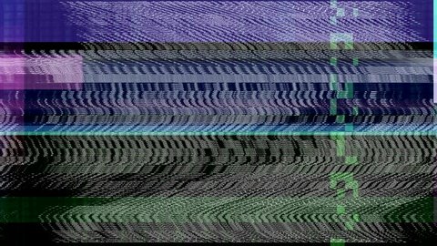 Flickering video signal interference and digital glitch