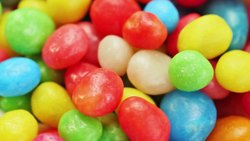 Multicolor Bonbon Sweets (ball Candies) Stock Footage Video (100% ...