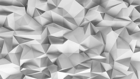 White Shaded Abstract Geometric Pattern Origami Stock Illustration ...