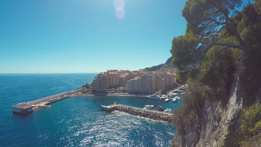 Boats And Yachts In Monaco Port