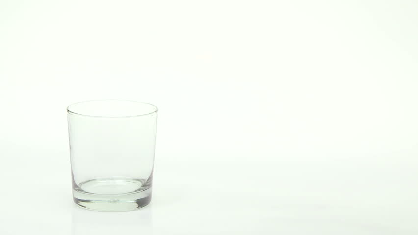 Fresh milk poured into a glass