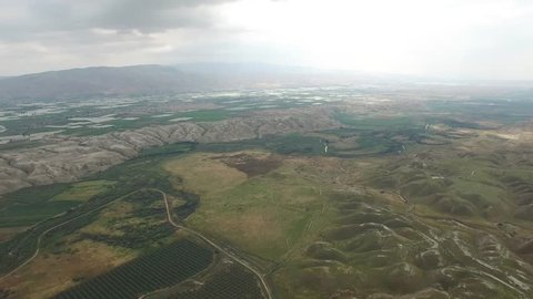 Lower Jordan - Agriculture fields in the Jordan Valley (Version 1 of 2)