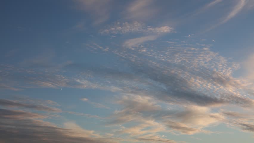 Evening moon, a Nature Video by Bulin