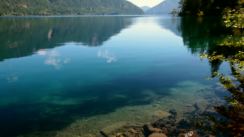 Lake Crescent at Olympic National Park, Washington, USA