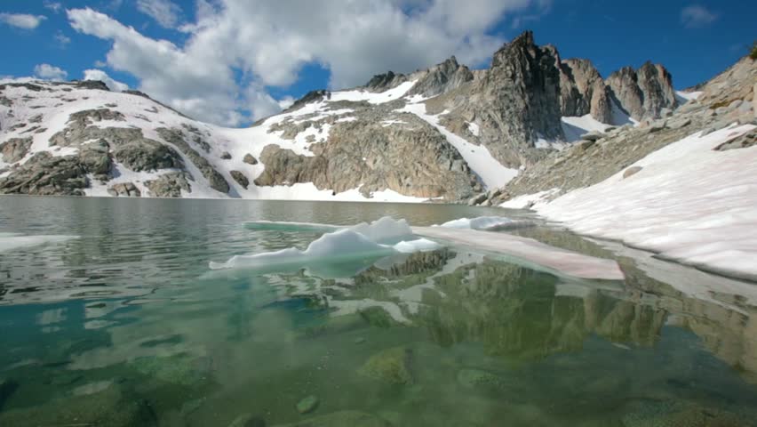 Beautiful Alpine lakes wilderness area in Washington, USA