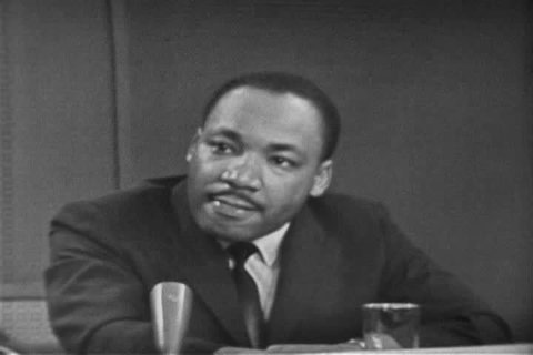 Martin Luther King discusses the manipulation of voter\xCDs rights in the South in 1963. (1960s)