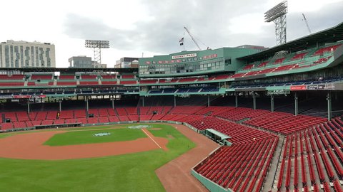BOSTON, USA, SEPT. 10: Inside view of Boston's Fenway Park.  It is the oldest ballpark in MLB in Boston on Sept 10, 2016.