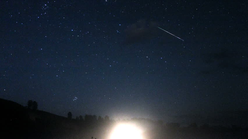 Dark starry sky late in the evening, a Nature Video by Chris Tefme