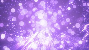 Brilliant violet for background.Particles violet in motion with the Rays. Explosion star