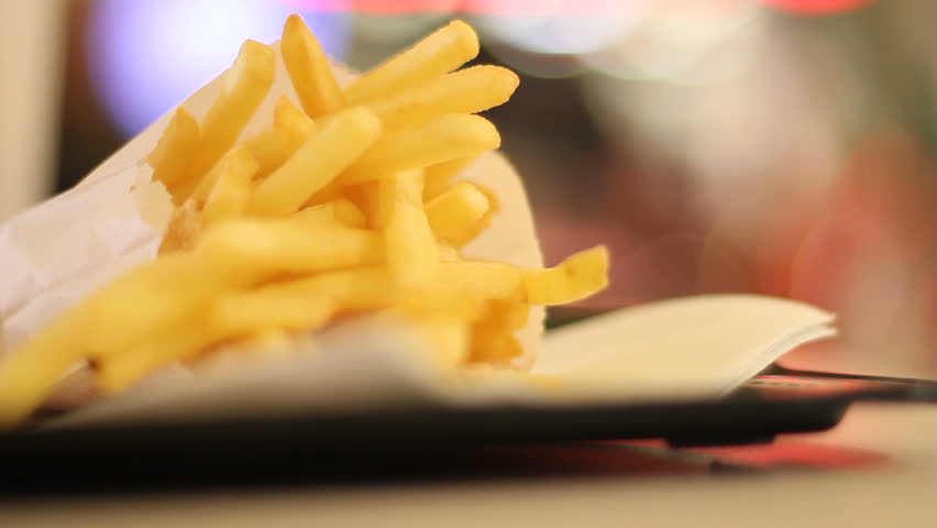 Fast-food restuarant fries