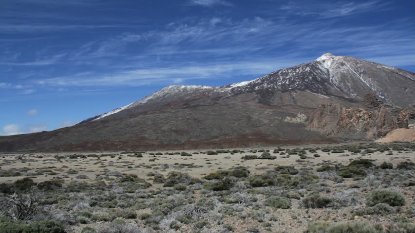 Teide mountain on Tenerife panorama