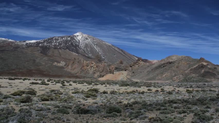 View of Teide mountain of Tenerife Island