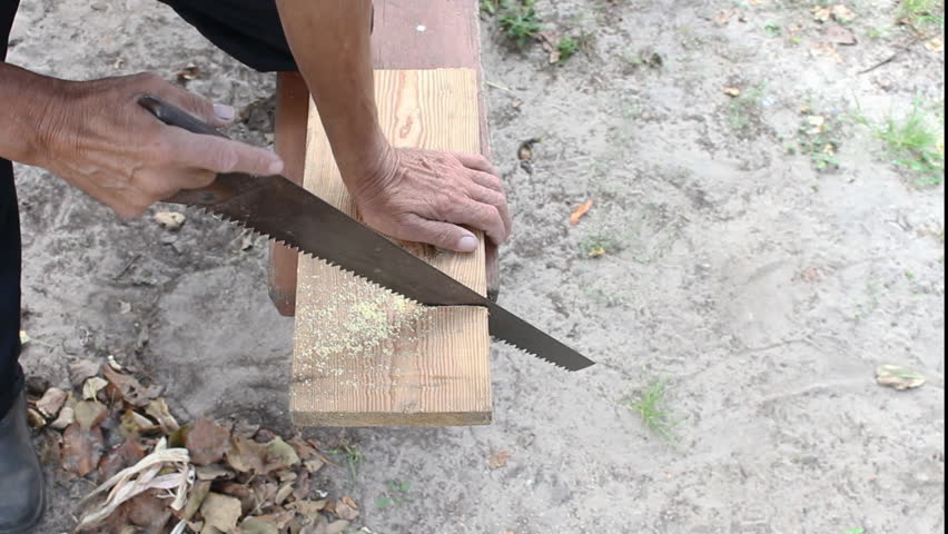 bench for sawing wood