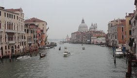 Venice. View from Rialto bridge. video