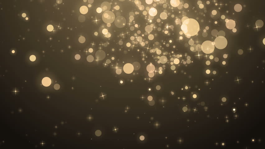 Glittering Golden Particle BackgroundBeautiful orange background with flying particles. Seamless loop. Royalty-Free Stock Footage #19780795