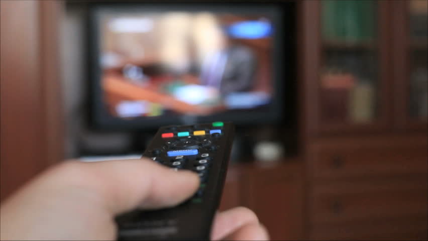 Switching channels on TV | Shutterstock HD Video #1982089