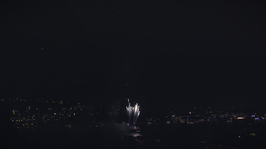 Lake Union July 4th Fireworks Show in Seattle, Washington