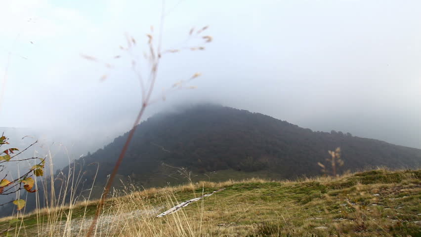 storm in alps, swizerland