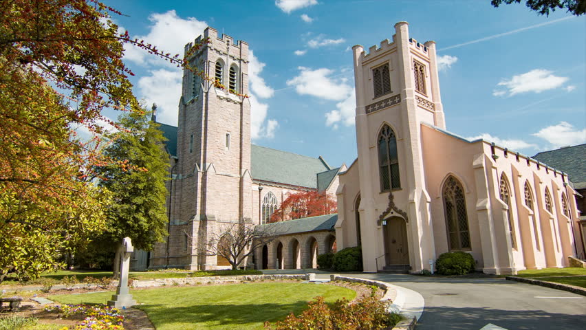 Chapel of the Cross Exterior in Chapel Hill North Carolina