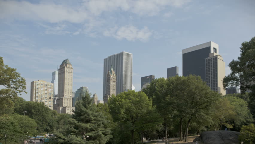 HDR Timelapse of Central park and New York City Uptown