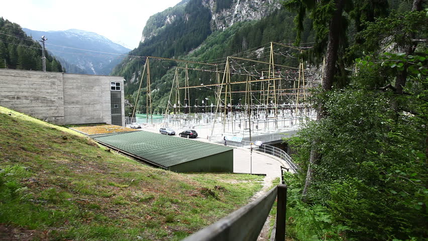 hydro-electric power plant in swizerland