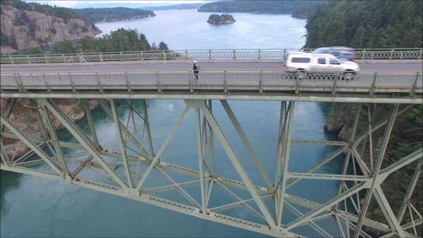 Deception Pass near Anacortes, WA, USA