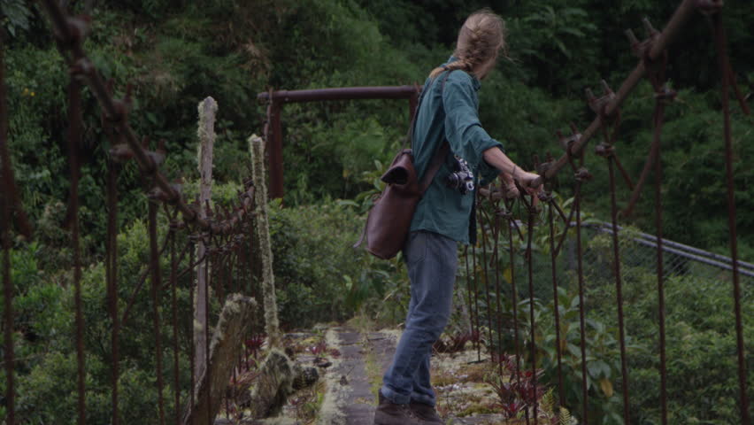 Abandoned Bridge - Looking over the edge