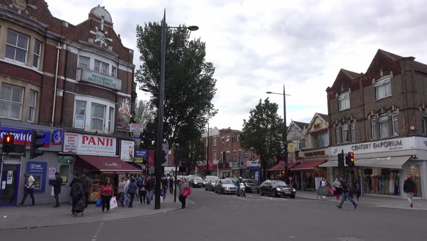 Southall Broadway Street View Streetview Southall Broadway - London Stock Footage Video (100%  Royalty-Free) 20022277 | Shutterstock