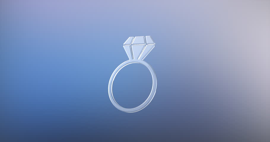 Animated Diamond Ring Glass 3d Stock Footage Video 100 Royalty Free Shutterstock