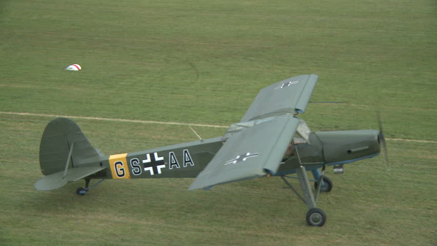 Fieseler Storch JG54 on ground