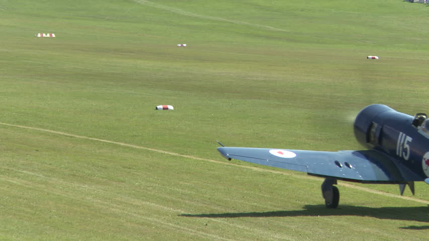 Hawker Seafury on airfield