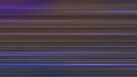 Broadcast Horizontal Hi-Tech Lines, Purple Violet Brown, Abstract, Loopable, 4K